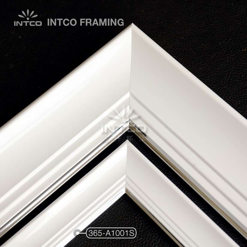 365-A1001S PS wedding photo frame mouldings white finish