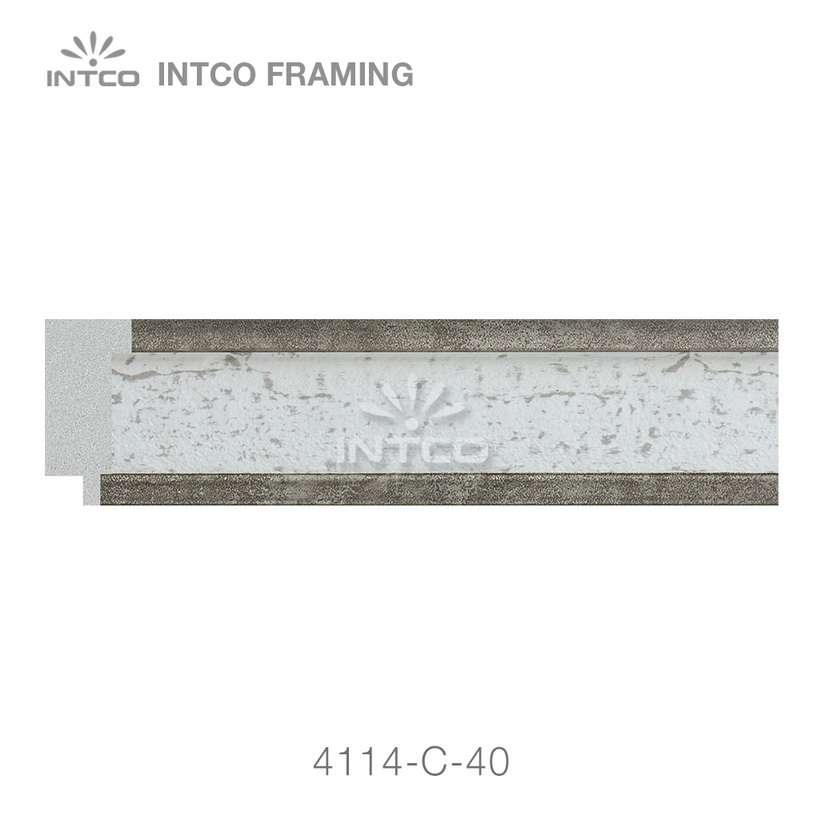 4114-C-40 PS picture frame moulding swatch sample