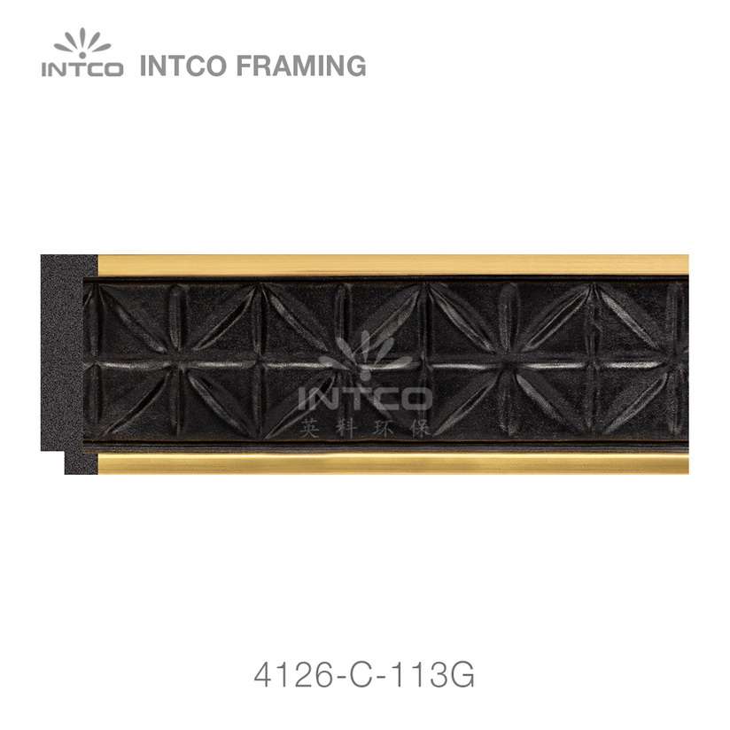 black picture frame moulding