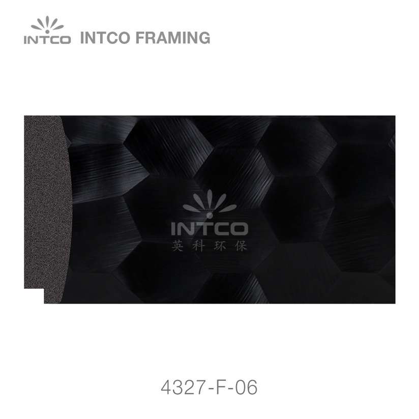 4327-F-06 PS mirror frame moulding swatch sample