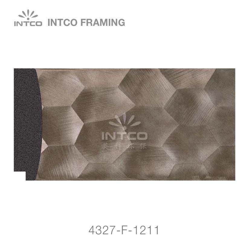 4327-F-1211 PS mirror frame moulding swatch sample