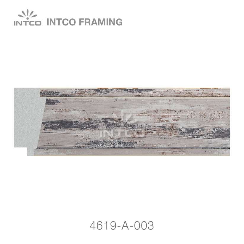 rustic picture frame moulding