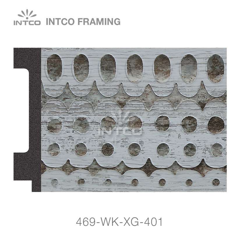 469-WK-XG-401 PS mirror frame moulding swatch sample