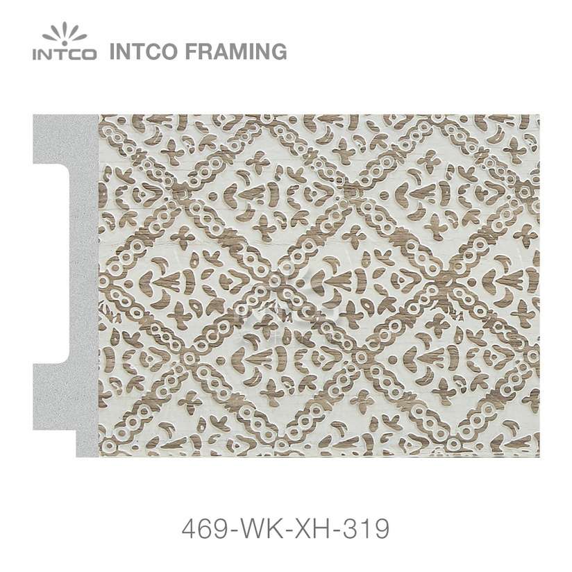 469-WK-XH-319 PS mirror frame moulding swatch sample