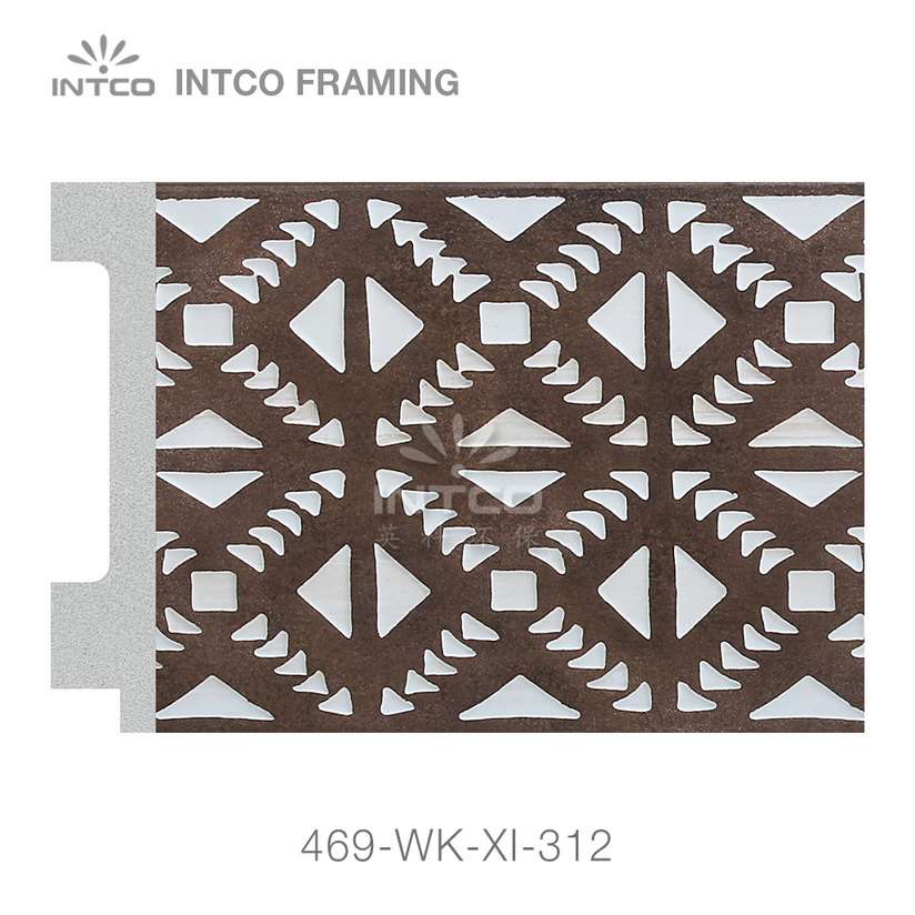 469-WK-XI-312 PS mirror frame moulding swatch sample