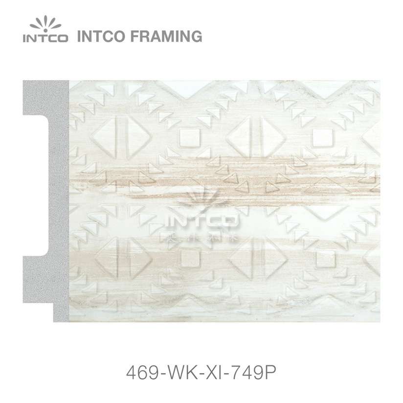 469-WK-XI-749P PS mirror frame moulding swatch sample