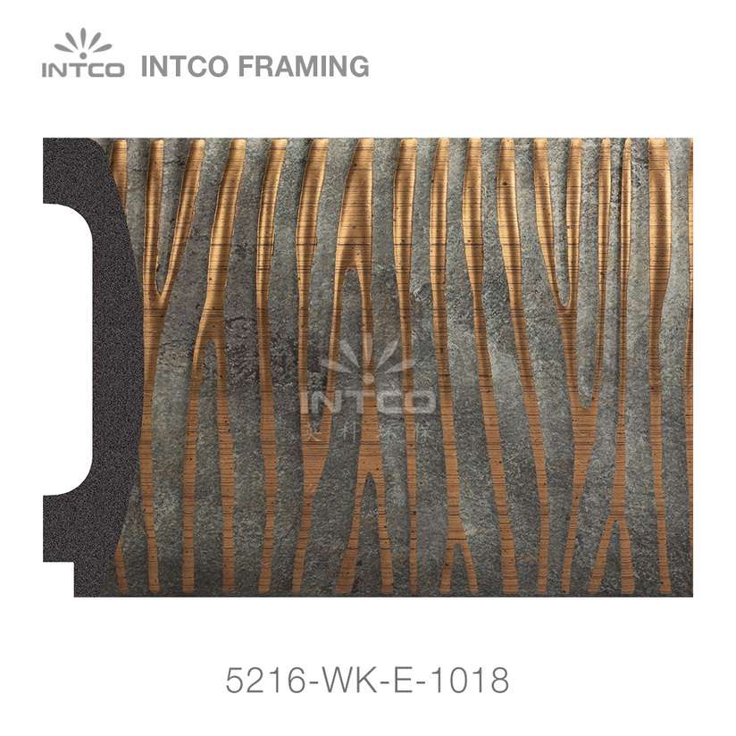 5216-WK-E-1018 PS mirror frame moulding swatch sample