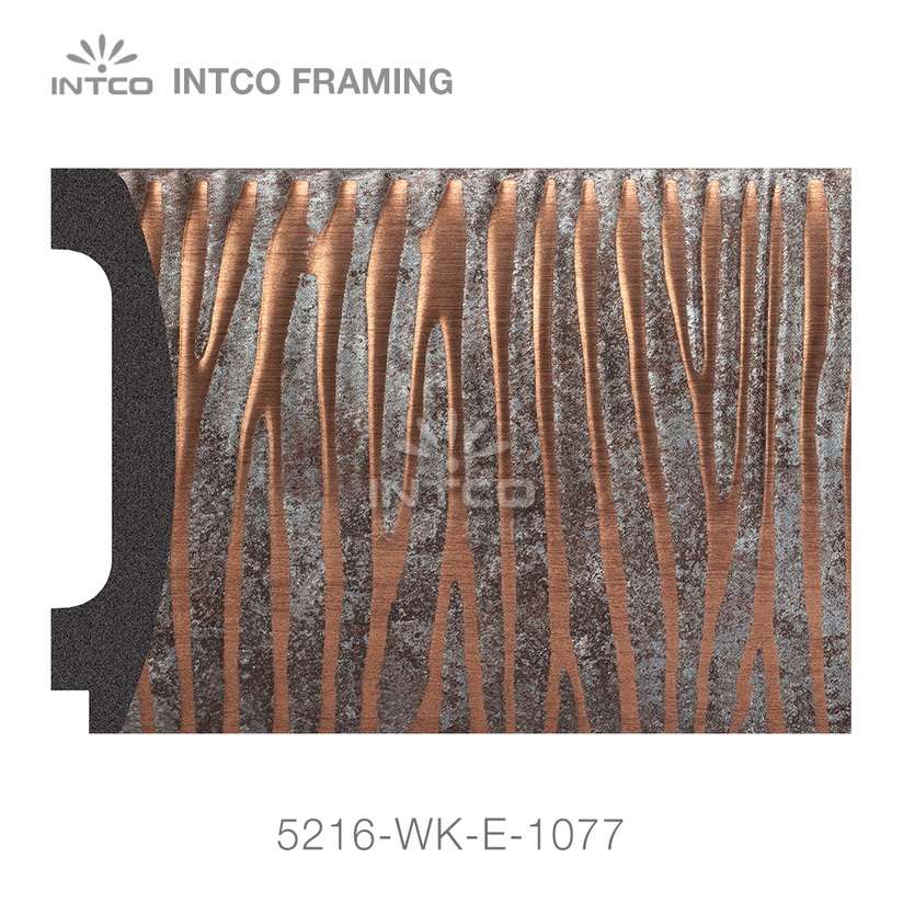 5216-WK-E-1077 PS mirror frame moulding swatch sample