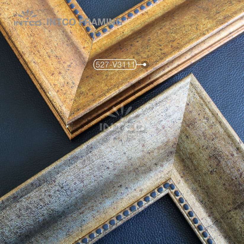 antique gold picture frame moulding