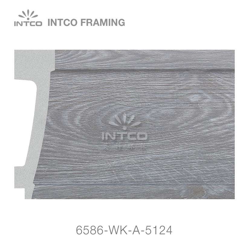 6586-WK-A-5124 PS mirror frame moulding swatch sample