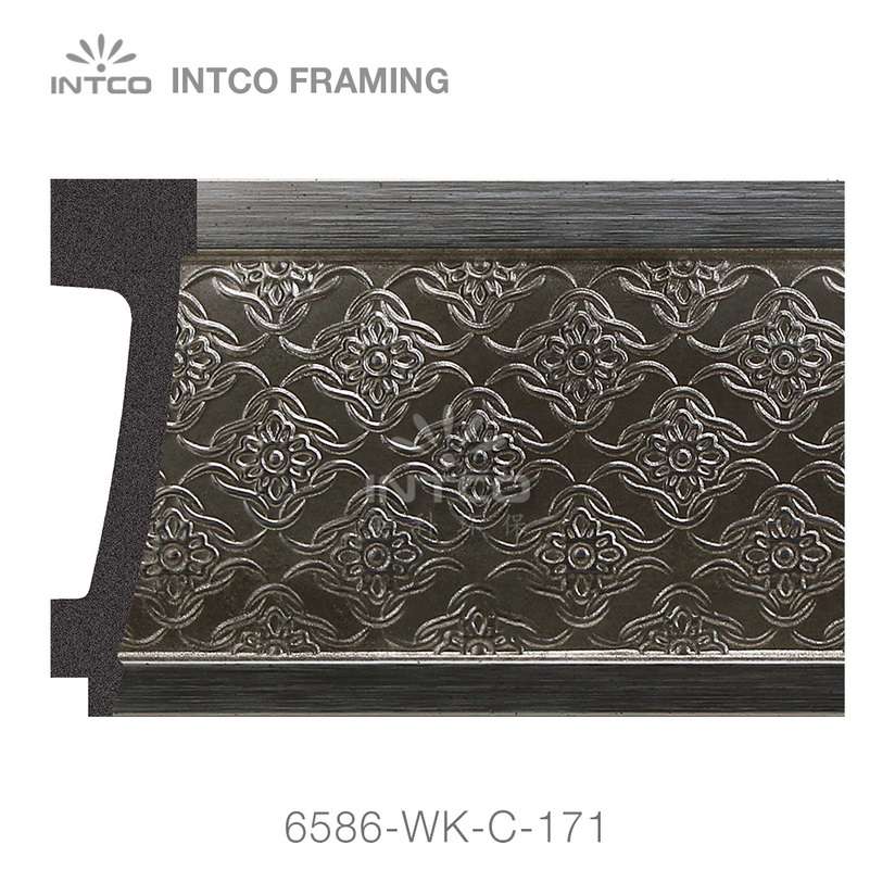 6586-WK-C-171 PS mirror frame moulding swatch sample