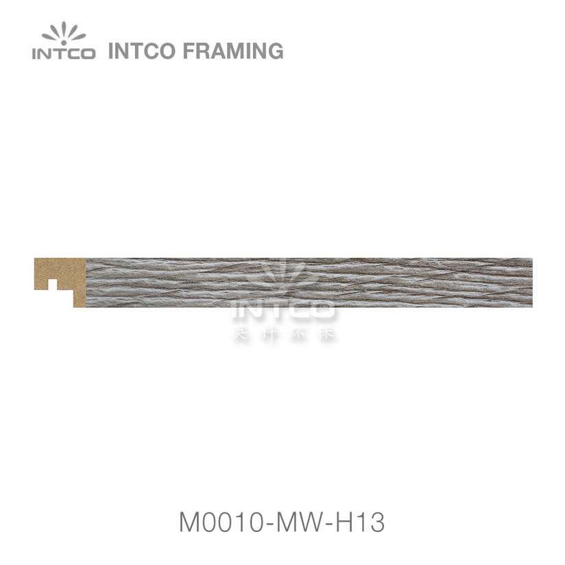 M0010-MW-H13 MDF picture frame moulding swatch sample