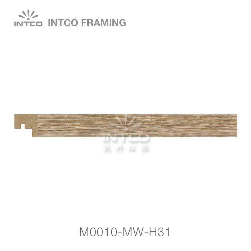 M0010-MW-H31 MDF picture frame moulding swatch sample