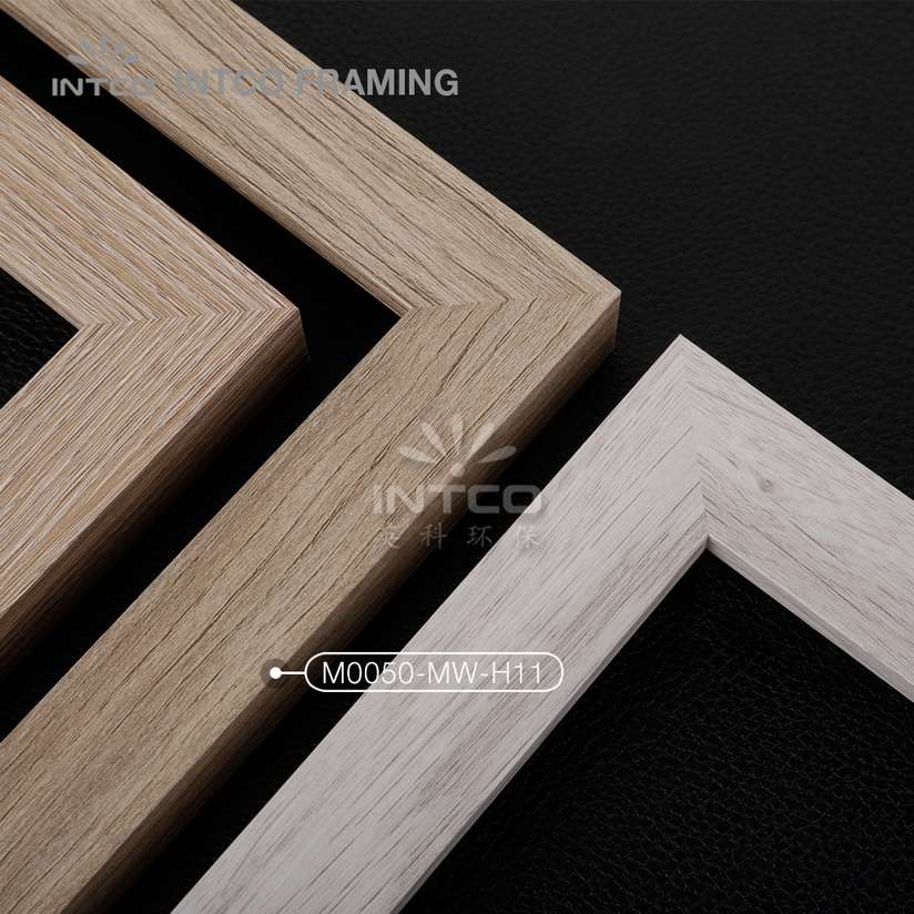 M0050-MW-H11 MDF picture frame mouldings light wood finish