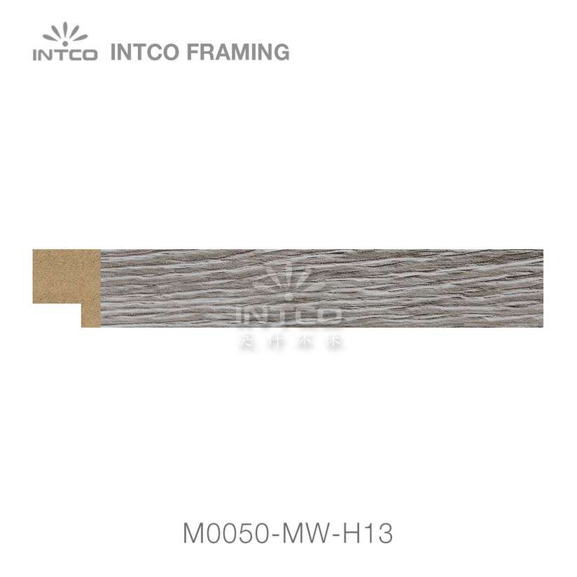 M0050-MW-H13 MDF picture frame moulding swatch sample