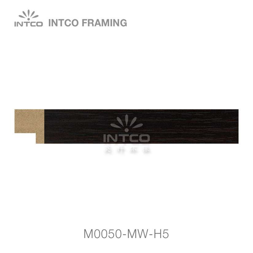 M0050-MW-H5 MDF picture frame moulding swatch sample