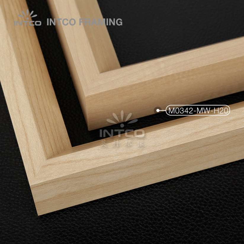 MDF Picture Frame Moulding - M0342-MW-H20 - 1