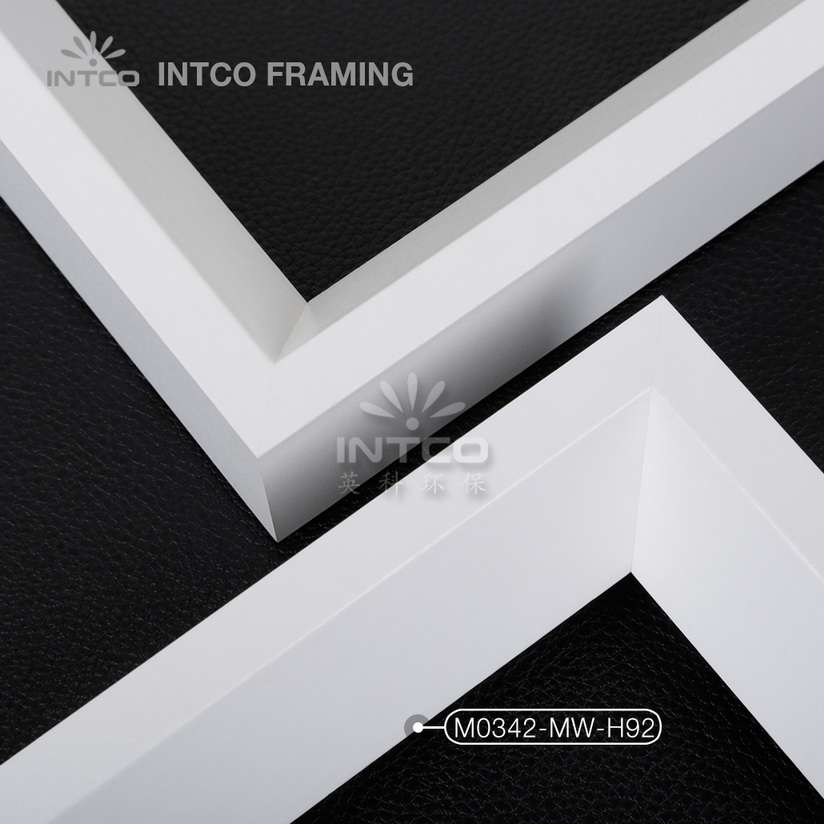 MDF unfinished picture frame mouldings