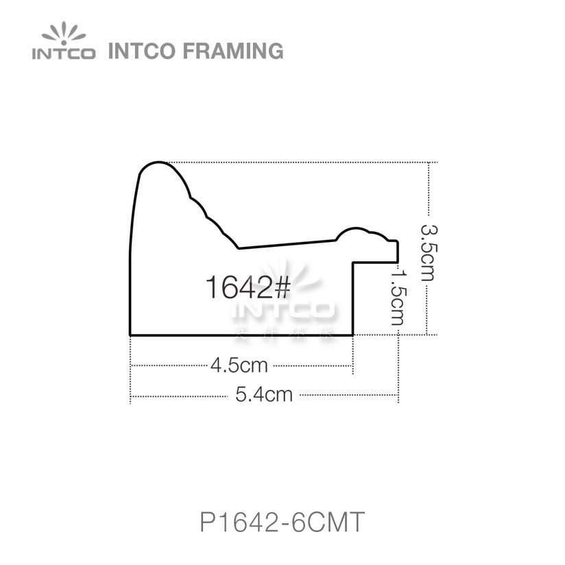 INTCO P1642 series PS mirror picture frame profile