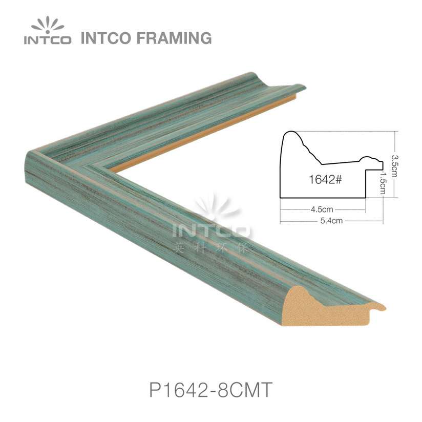 INTCO P1642-8CMT wood finish picture frame moulding