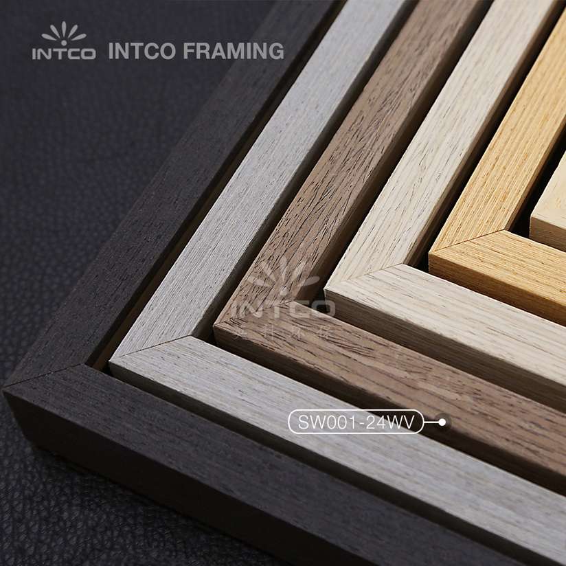 SW002 series wood picture frame mouldings