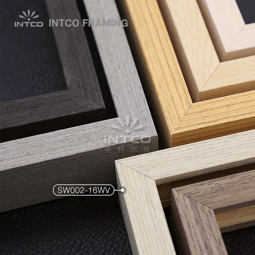 SW002 series wood picture frame mouldings