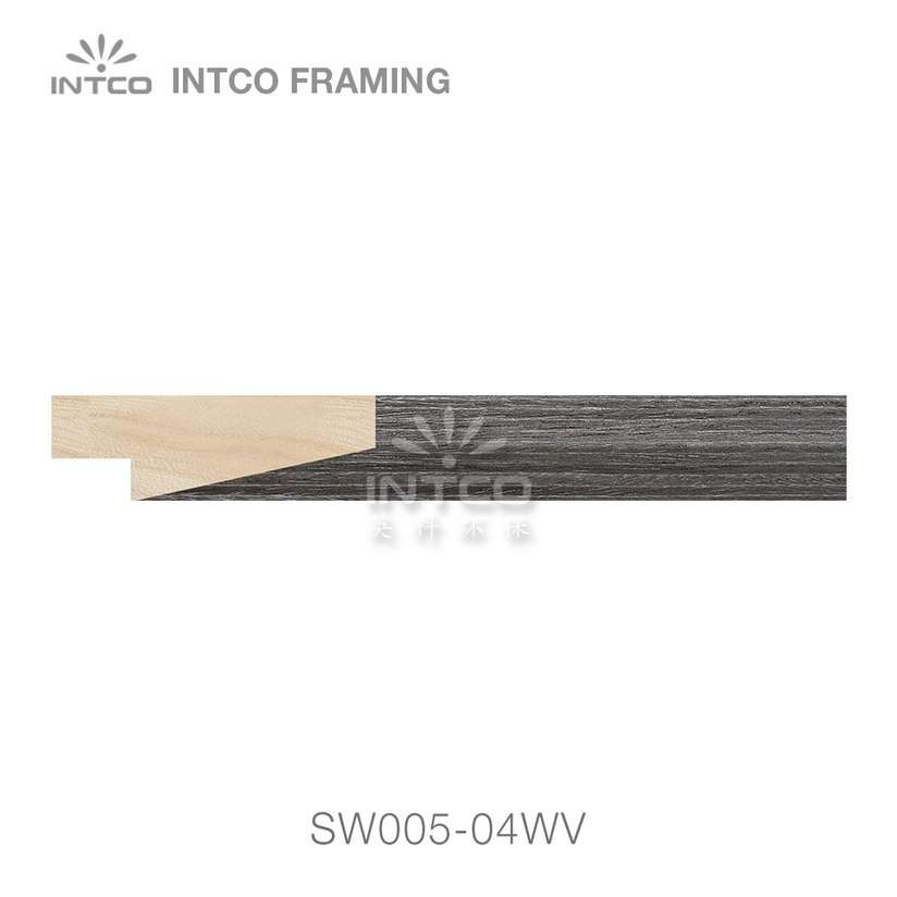 SW005-04WV wood picture frame moulding swatch sample