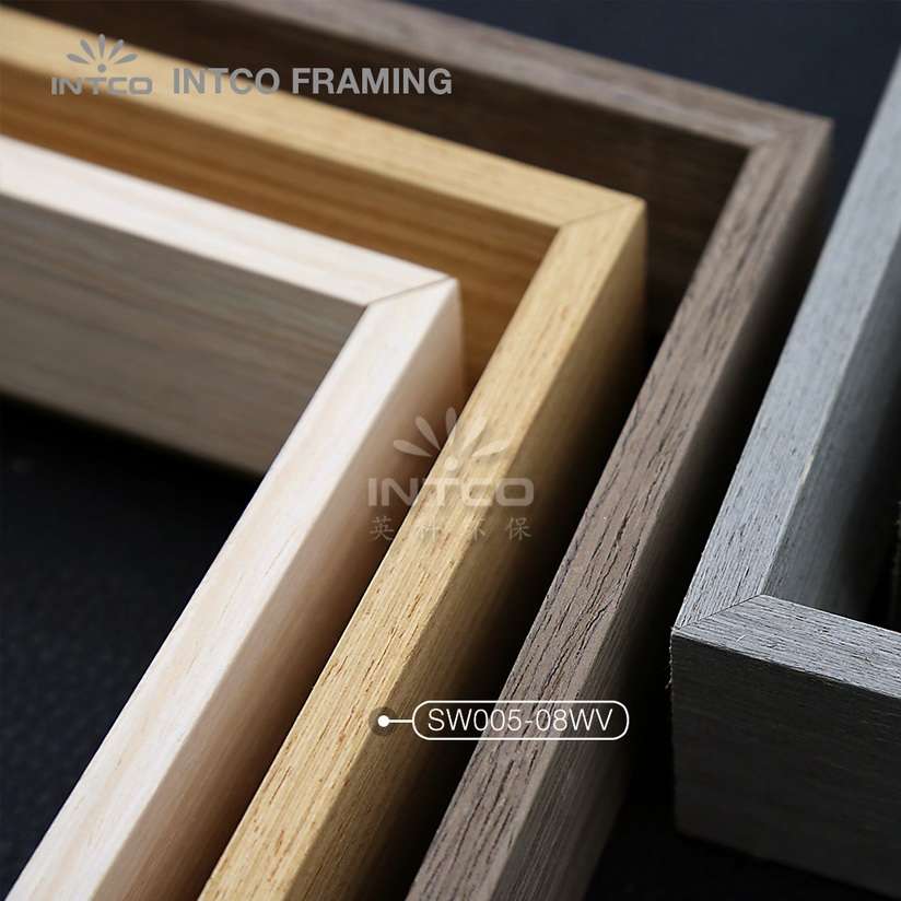 SW005 series wood picture frame mouldings