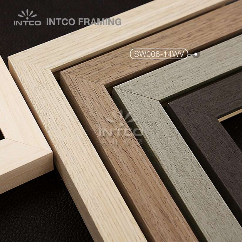 SW006 series wood picture frame mouldings