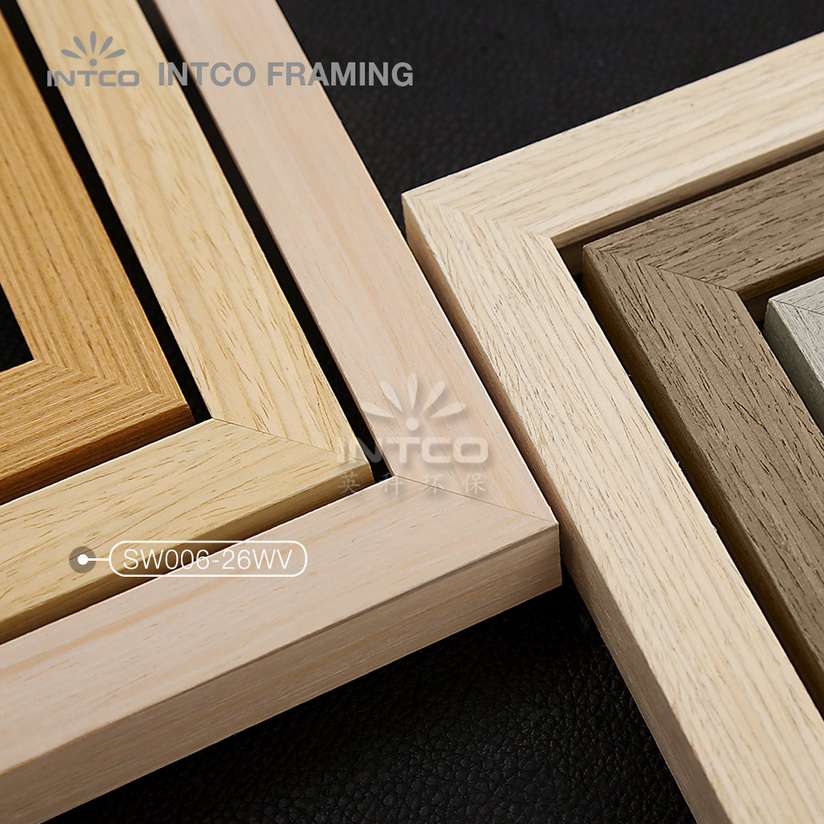 SW006 series wood picture frame mouldings