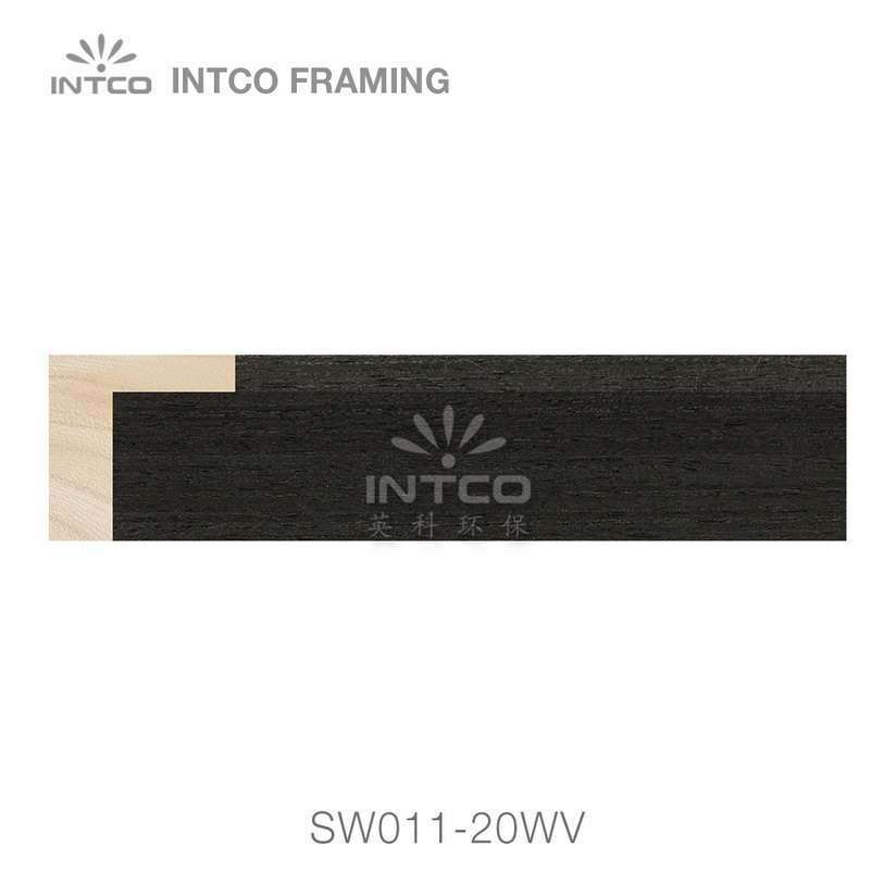 SW011-20WV wood picture frame moulding swatch sample