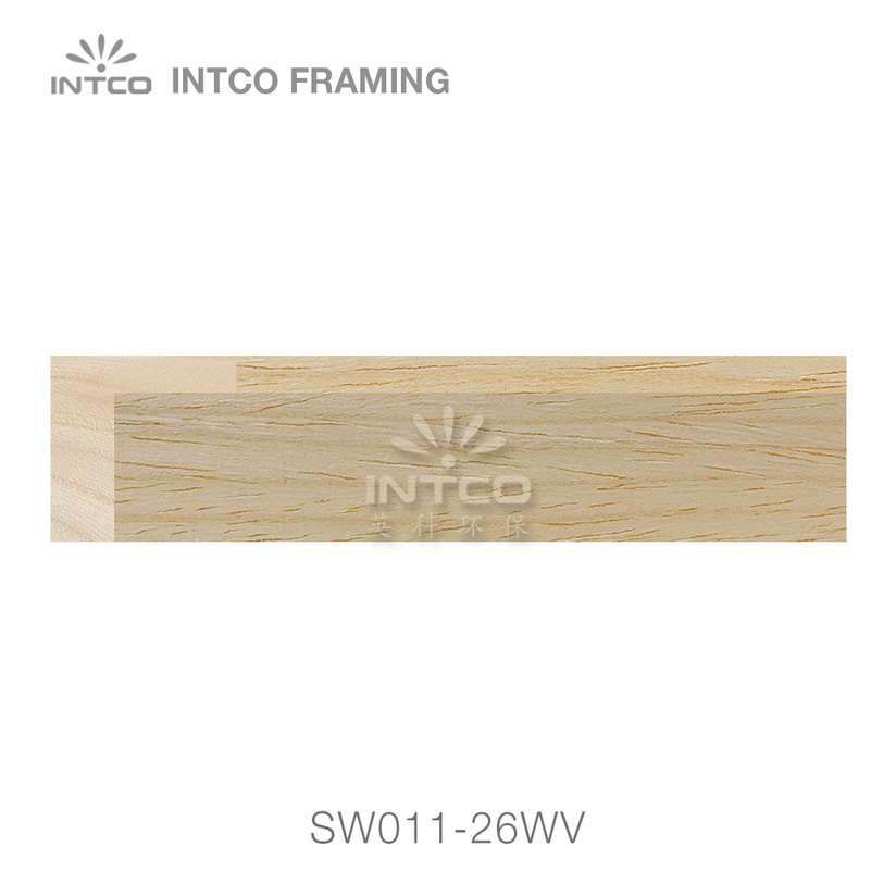 SW011-26WV wood picture frame moulding swatch sample