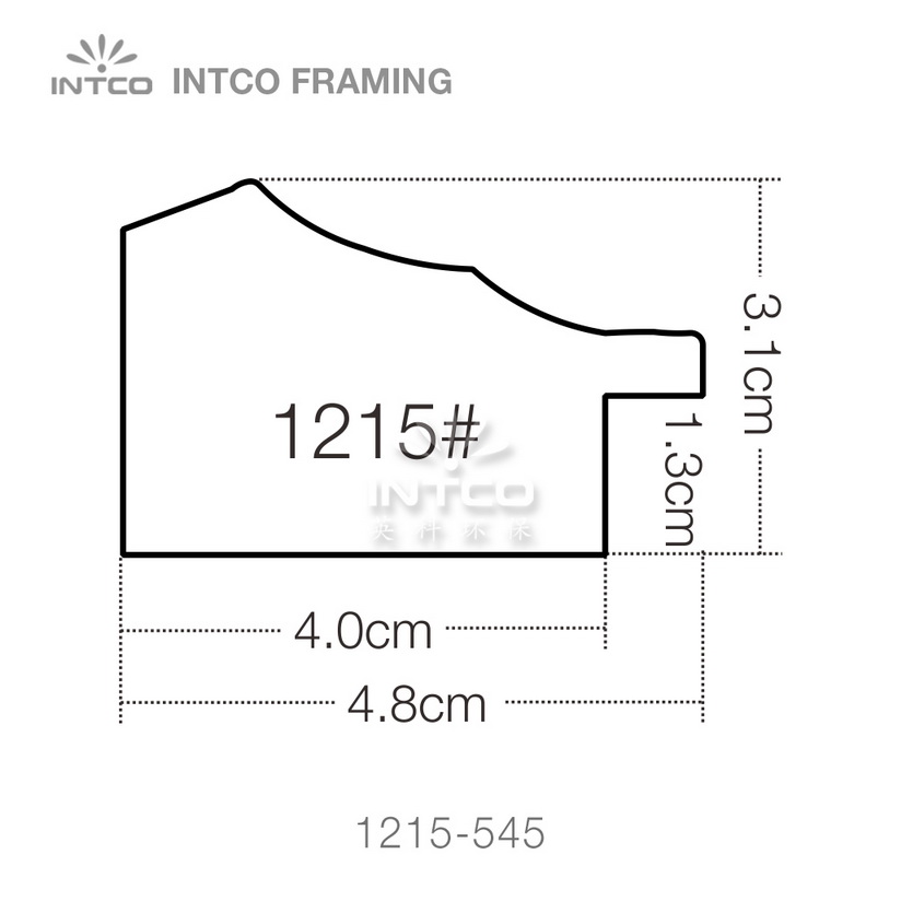 INTCO 1215 series PS mirror picture frame profile