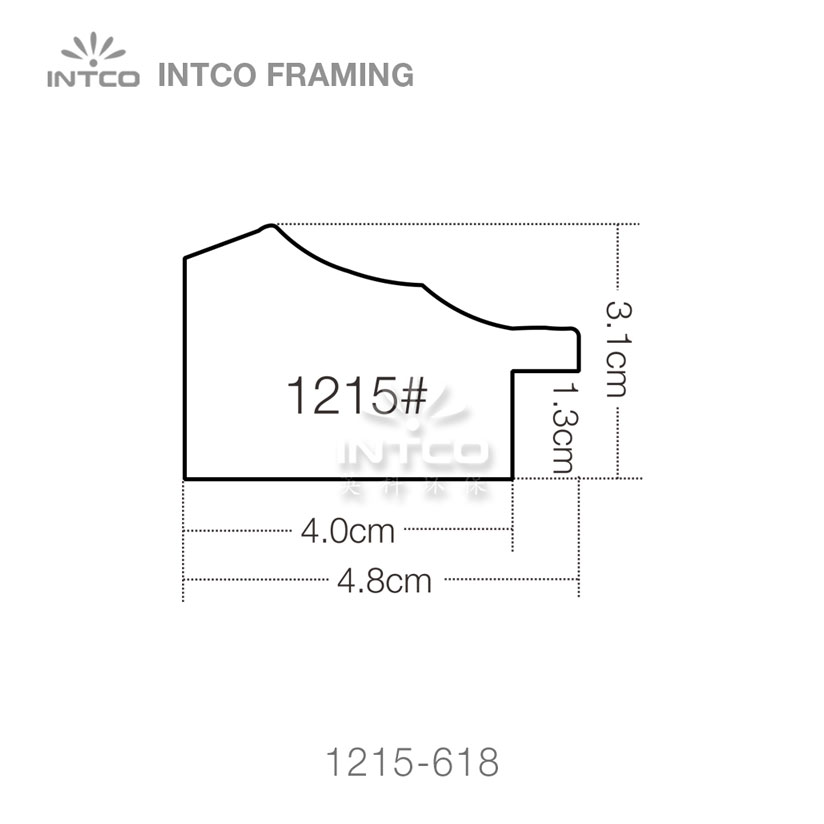INTCO 1215 series PS mirror picture frame profile