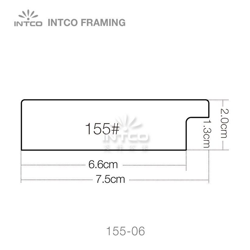 INTCO 155 series PS mirror picture frame profile