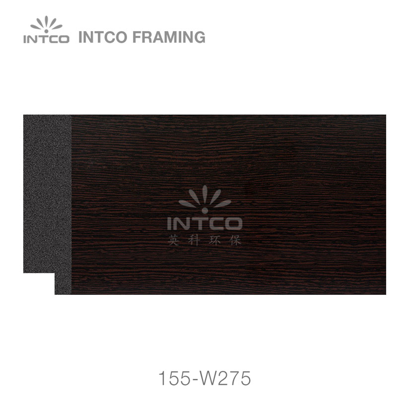 INTCO 155-W275 black picture frame moulding for sale