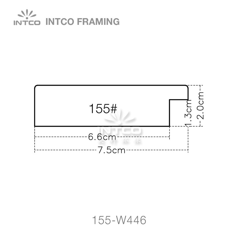 INTCO 155 series PS mirror picture frame profile