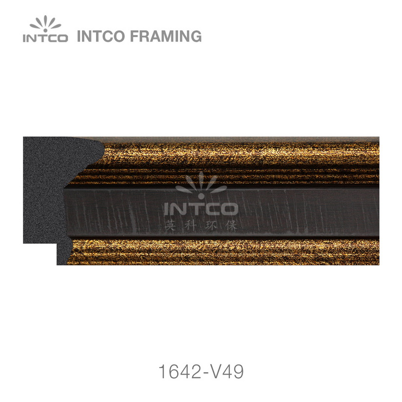 INTCO 1642-V49 bronze picture frame moulding for sale