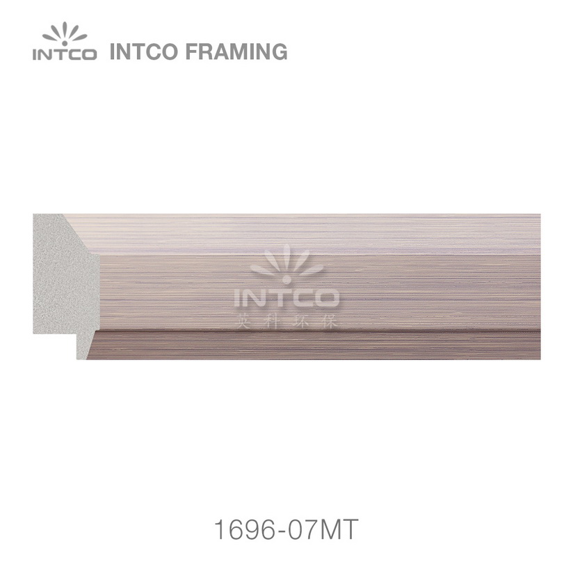 INTCO 1696-07MT white wedding photo frame moulding for sale