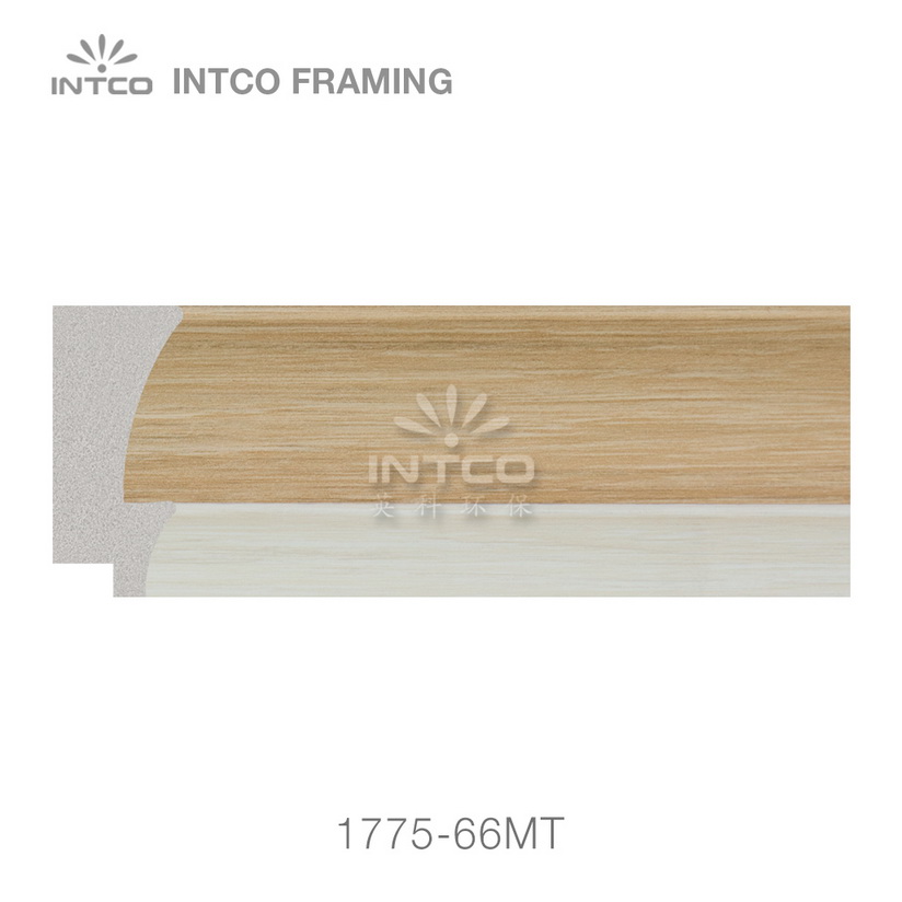 INTCO 1775-66MT white wedding photo frame moulding for sale