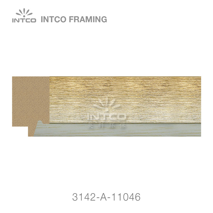 rustic gold picture frame moulding