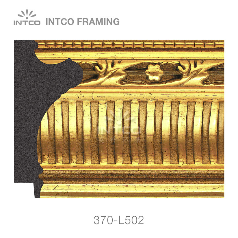 antique gold picture frame moulding