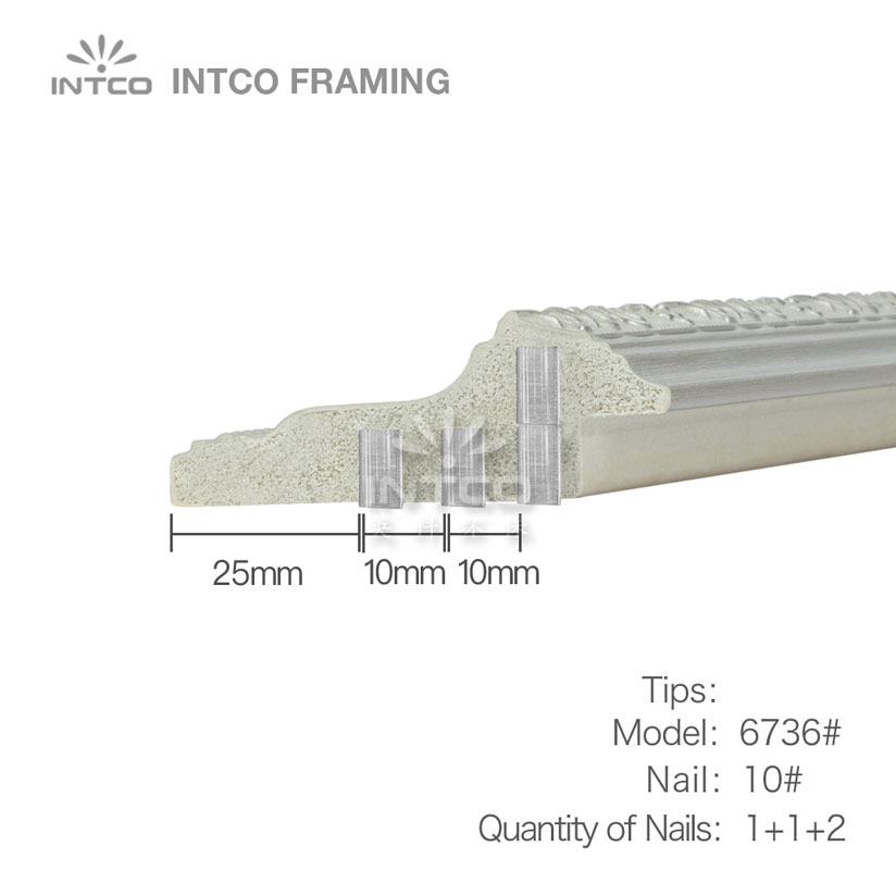 tips for nailing P6736 mouldings