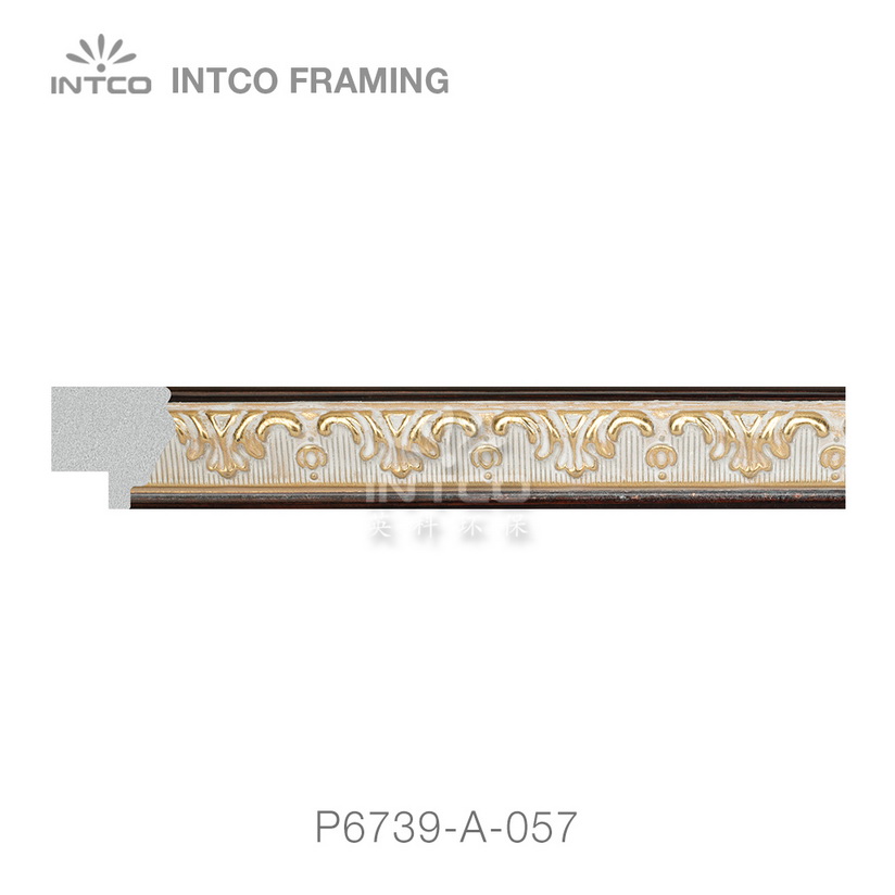 P6739-A-057 PS Patina picture frame moulding swatch sample