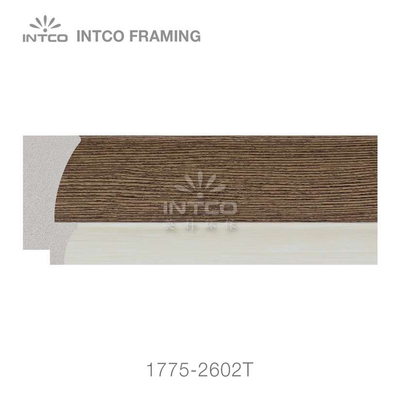 INTCO 1775-2602T white wedding photo frame moulding for sale