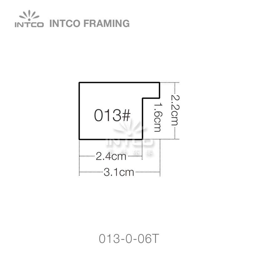 013-0-06T PS Picture Frame Moulding Profiles