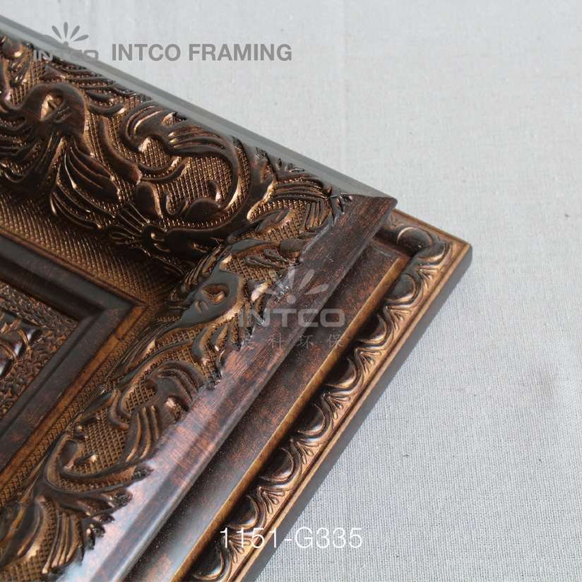 INTCO 1151-G335 PS mouldings for framed oil painting art