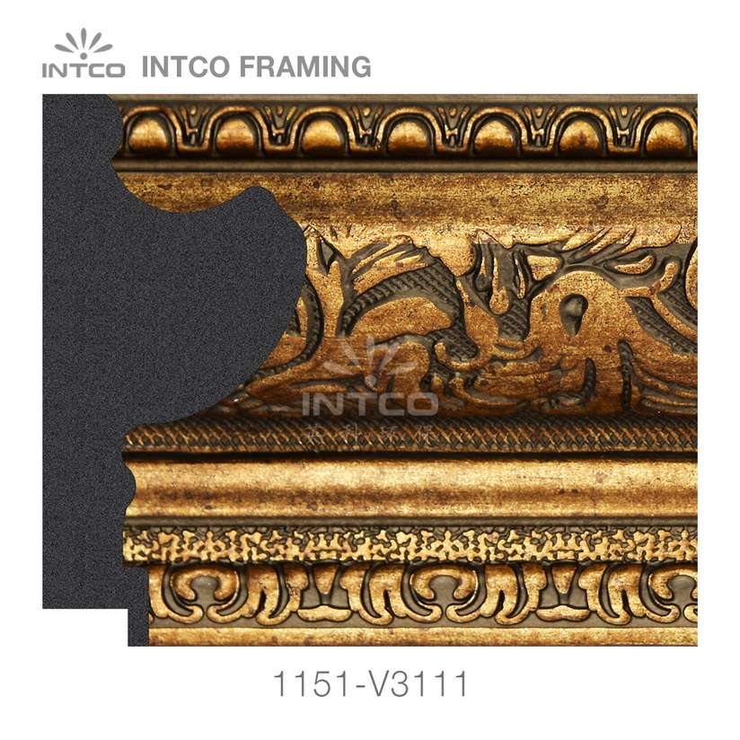 INTCO 1151-V3111 polystyrene picture frame moulding for sale