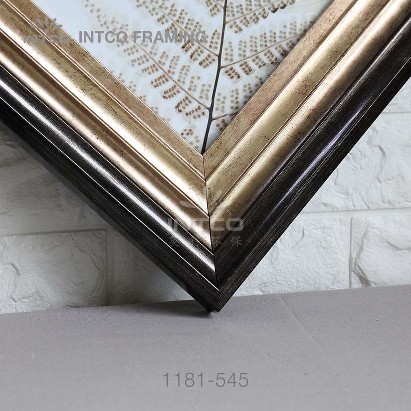 INTCO 1181-545 silver mirror frame moulding