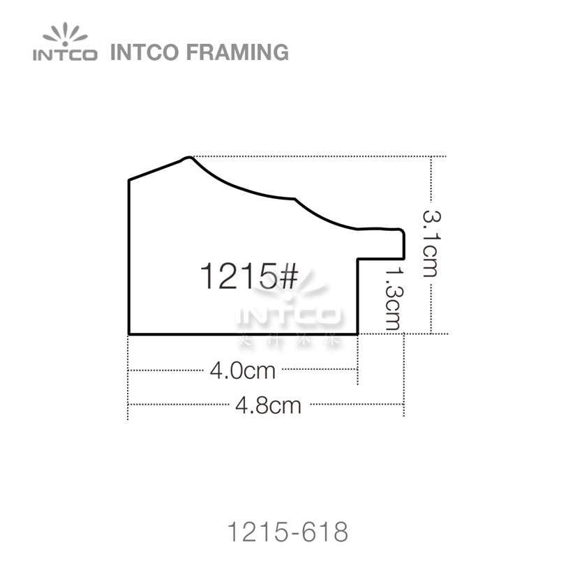 INTCO 1215 series PS mirror picture frame profile